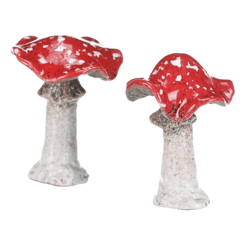 Houba keramická - muchomůrka, vel. S, mix 2 druhů, cena za 1 ks
