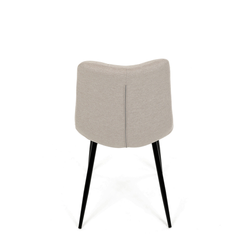 Jídelní židle, hnědá, látka, DCL-193 CAP2