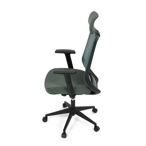 Kancelářská židle, synchronní mechanismus, zelená síťovina, KA-V3329 GRN