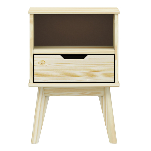 Noční stolek 1 zásuvka BONITO lak