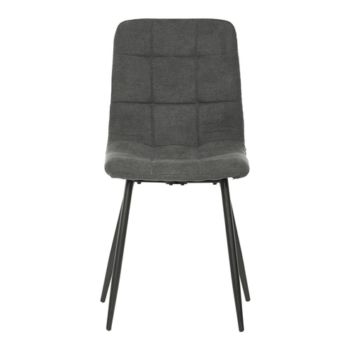 Jídelní židle, šedá, látka, CT-281 GREY2