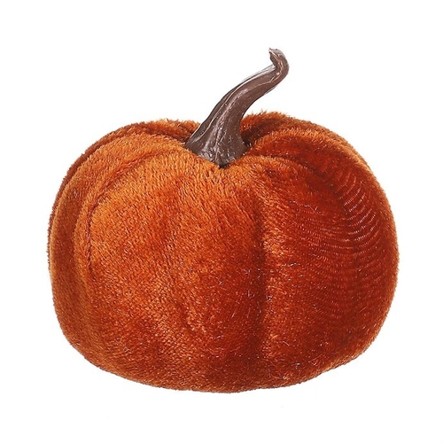 Dýně plastová s látkou, barva hnědá, cena za balení (6 ks)