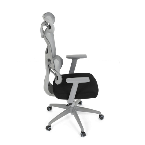 Kancelářská židle, houpací mechanismus, šedá, KA-K2081 GREY