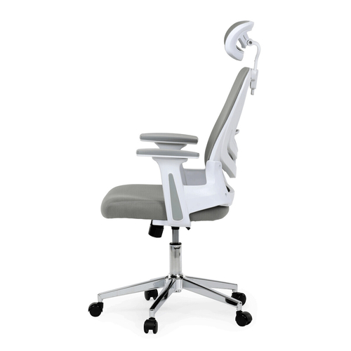 Kancelářská židle, houpací mechanismus, šedá, KA-K2031 GREY