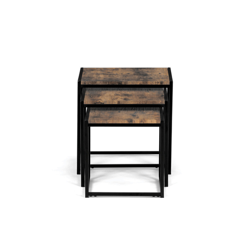 Konferenční stolek 45x45x45cm, mdf, old wood, AF-3003 OLW