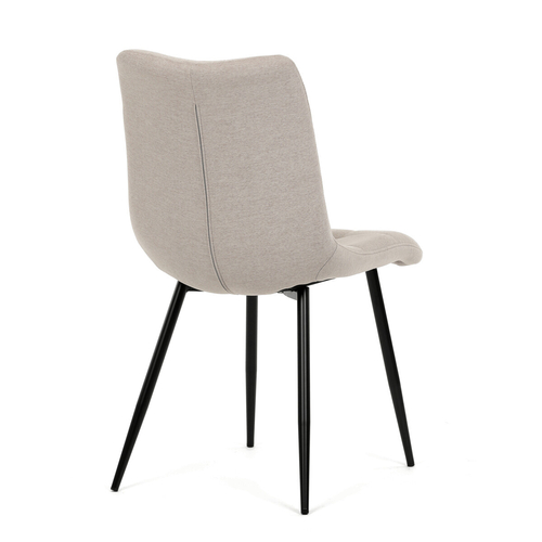 Jídelní židle, hnědá, látka, DCL-193 CAP2