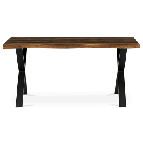 Jídelní stůl 160x90cm, mdf, old wood, HT-F4316 OLW