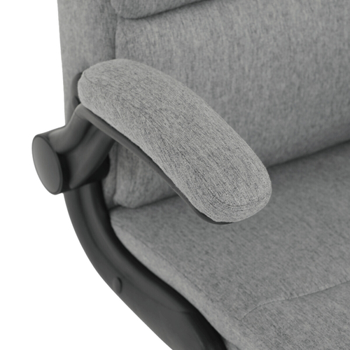 Kancelářské křeslo, houpací mechanismus, šedá látka, KA-K3104 GREY
