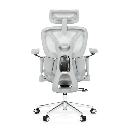 Kancelářská židle, synchronní mechanismus, šedá síťovina, KA-B2363 GREY