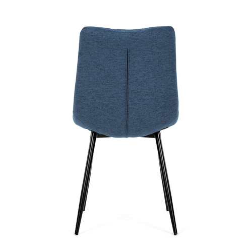 Jídelní židle, modrá, látka, DCL-193 BLUE2