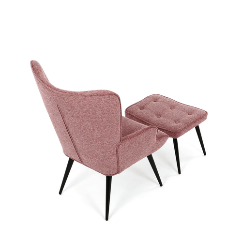Relaxační křeslo, růžová, látka, AK-303 PINK2