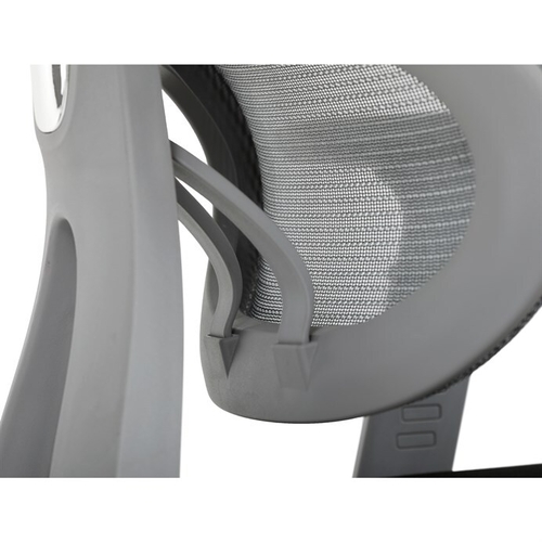 Kancelářská židle, houpací mechanismus, šedá, KA-K2081 GREY