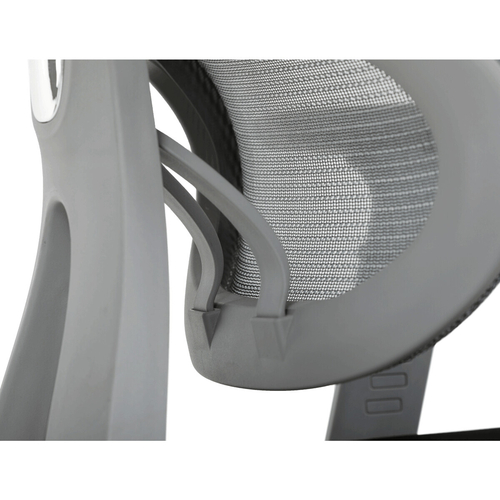 Kancelářská židle, houpací mechanismus, šedá, KA-K2081 GREY