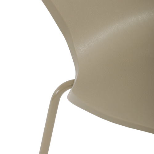 Jídelní židle, hnědá, plast, CT-X7034 CAP