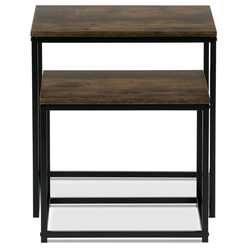 Odkládací stolek 50x50x52cm, mdf, old wood, AF-076 OLW