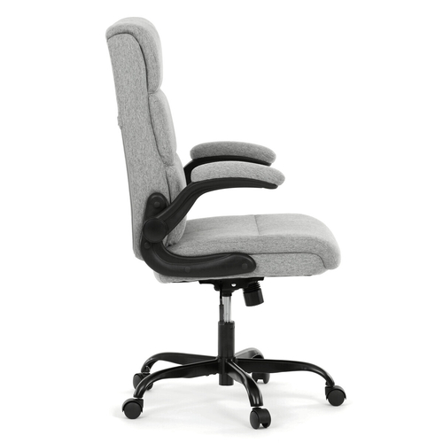 Kancelářské křeslo, houpací mechanismus, šedá látka, KA-K3104 GREY
