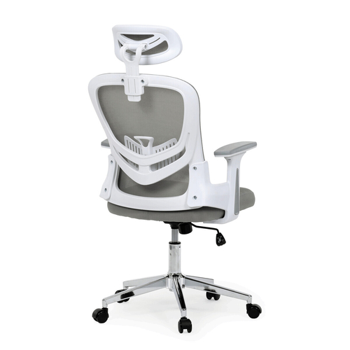Kancelářská židle, houpací mechanismus, šedá, KA-K2031 GREY
