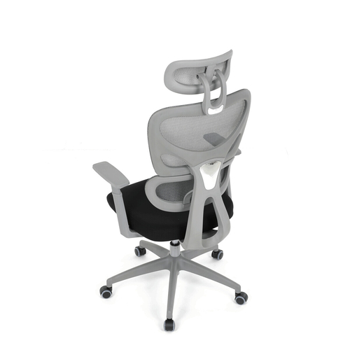 Kancelářská židle, houpací mechanismus, šedá, KA-K2081 GREY