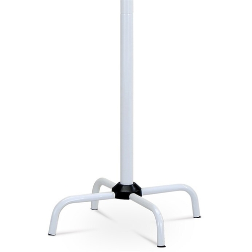 Věšák, kov, bílá, 80609-A WT