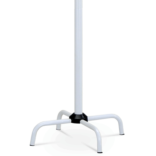 Věšák, kov, bílá, 80609-A WT