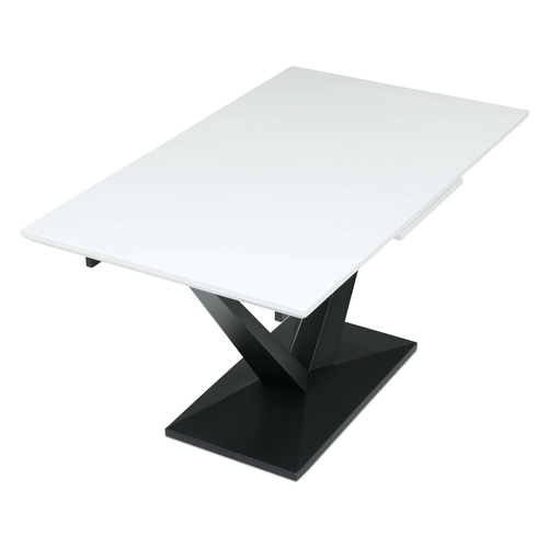 Jídelní stůl rozkládací 140-180x85 cm, mdf HT-W1630 WT