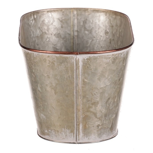 Kovový truhlík, design s motýly.