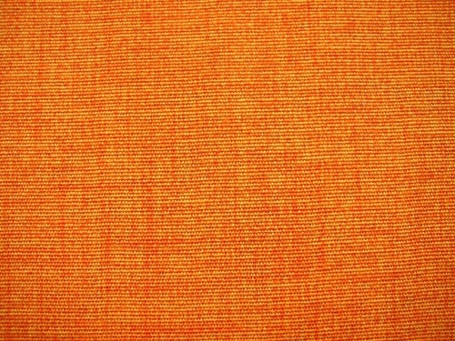 Ratanový papasan 115 cm bílý - polstr oranžový melír