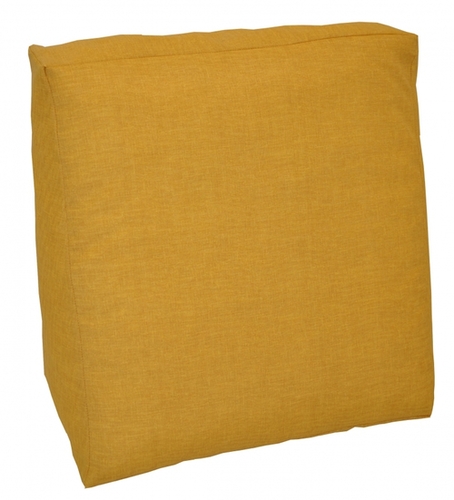 Relaxační polštář - žlutý melír