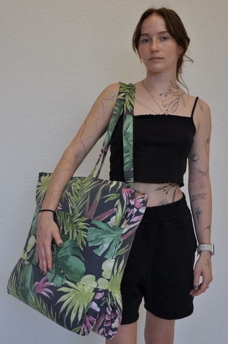 Plážová podložka dekor Monstera