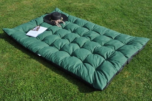 Matrace zahradní MAXI 180x115 cm - zelený melír