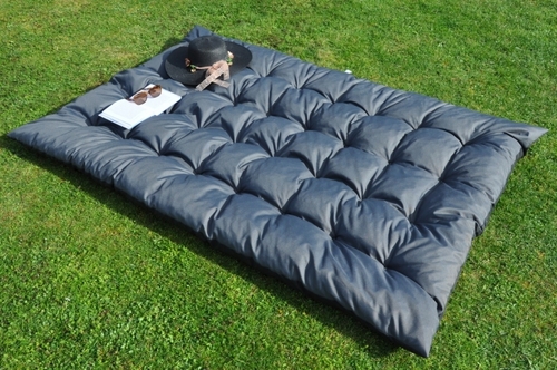 Matrace zahradní MAXI 180x115 cm - antracit voděodolná