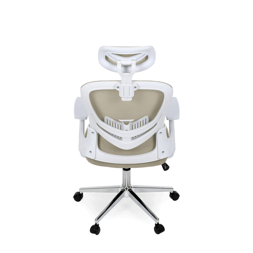 Kancelářská židle, houpací mechanismus, béžová síťovina, KA-K2031 BGE