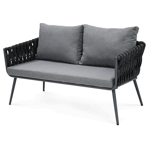 Zahradní sestava, kov, šedá, AZS-1604 GREY