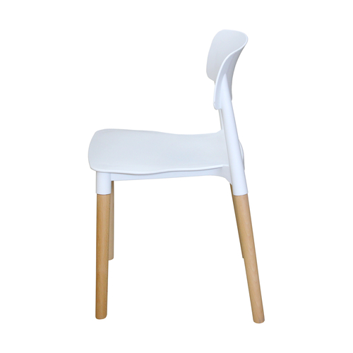 Jídelní židle GAMA bílá