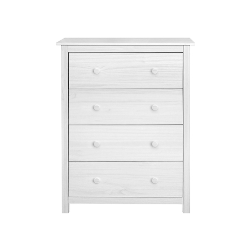 Komoda 4 zásuvky TORINO bílá