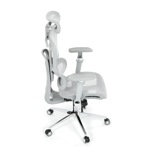 Kancelářská židle, synchronní mechanismus, šedá síťovina, KA-B2361 GREY