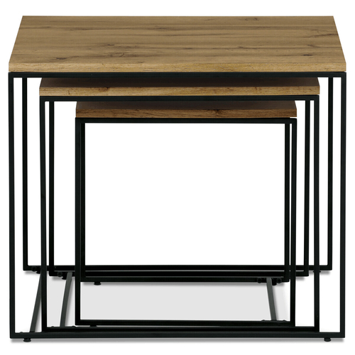 Konferenční stolek 60x60x51cm, mdf, divoký dub, AF-3008 OAK