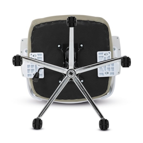 Kancelářská židle, houpací mechanismus, béžová síťovina, KA-K2031 BGE
