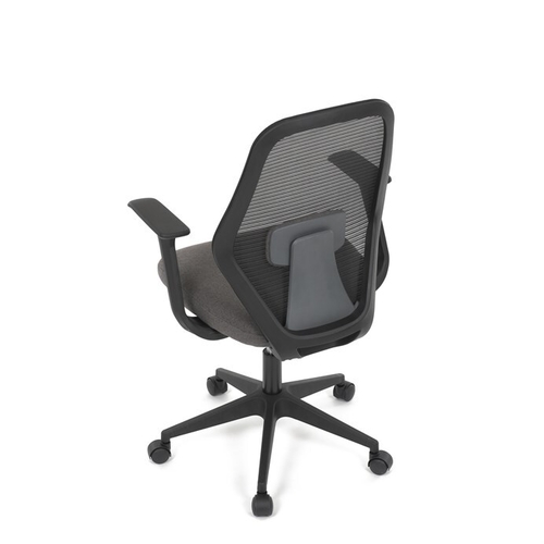 Kancelářská židle, houpací mechanismus, černá síťovina, KA-V3149 BK