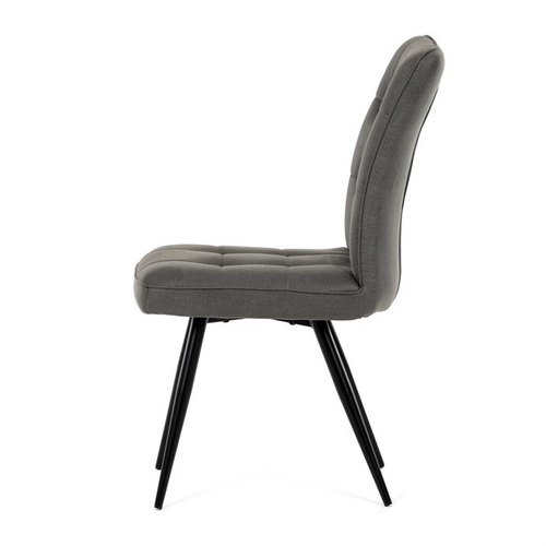 Jídelní židle, šedá, látka vintage, DCL-D1250 GREY3