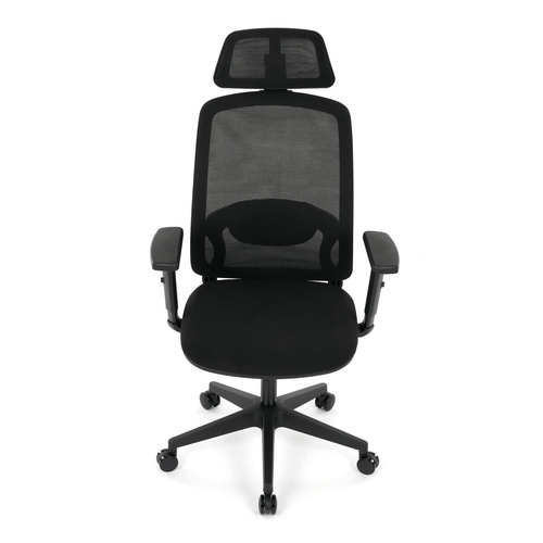 Kancelářská židle, synchronní mechanismus, černá síťovina, KA-S2176 BK