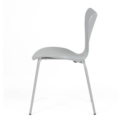 Jídelní židle, šedá, plast, CT-X7034 GREY