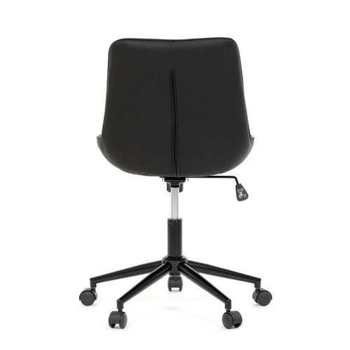 Pracovní židle, výškově nastavitelná, černá látka, KA-V3120 BK3