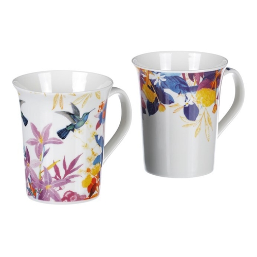 Hrnek porcelánový, mix 4 druhů, cena za 1ks, obsah 350ml.