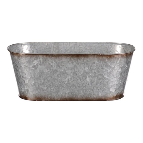 Kovový truhlík, design s ptáčky.