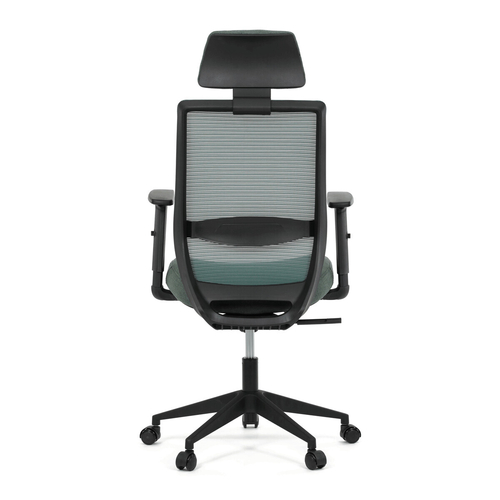Kancelářská židle, synchronní mechanismus, zelená síťovina, KA-V3329 GRN