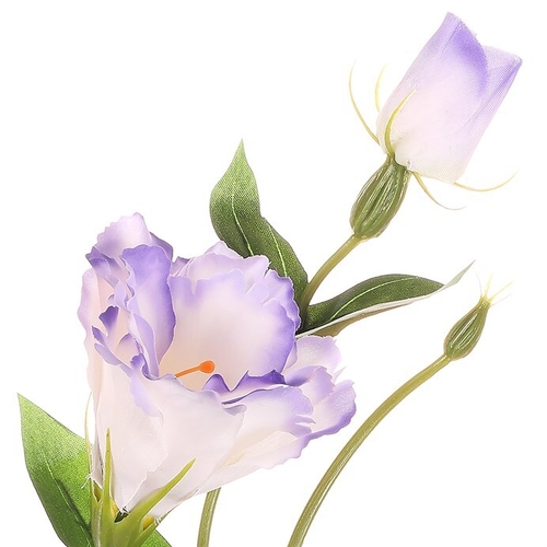 Eustoma - umělá řezaná květina, fialová