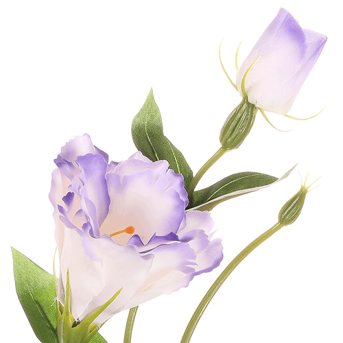 Eustoma - umělá řezaná květina, fialová