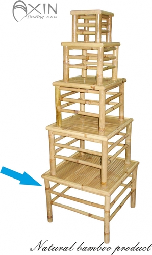 Bambusový stolek XXL