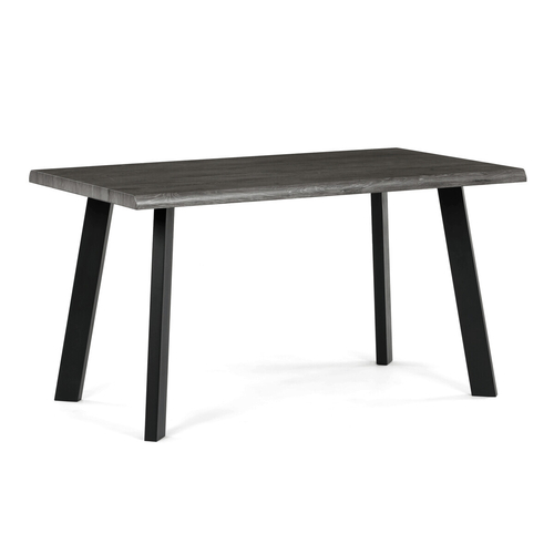 Jídelní stůl 140x80cm, mdf, šedý dub, HT-F4514 GREY